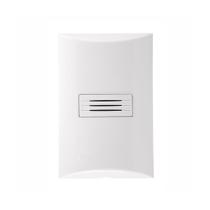 Campainha Cigarra Eletrônica 127VCA V Branca Com Placa 551501 Brava Iriel Campainha Cigarra Eletrônica 127VCA V Branca Com Placa 551501 Brava Iriel