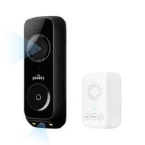Campainha com Câmera youkey Dual-cam 2K WiFi 5G com Bateria