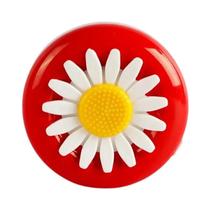 Campainha De Bicicleta Infantil Multicolorida Em Forma De Flor De Margarida, Campainha De Plástico
