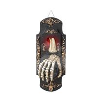Campainha De Esqueleto De Halloween Com Luz E Sons Assustadores Para Decoração De Festa De Casa