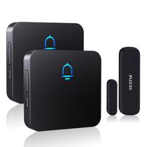 Campainha de porta sem fio SECRUI Door Ringer com 2 receptores e 1 sensor