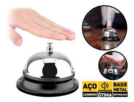 Campainha de Recepção Restaurante Balcão De Mesa Sino Sineta