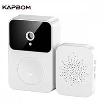 Campainha De Vídeo Remota Sem Fio Inteligente X9 - Kapbom Campainha De Vídeo Remota Sem Fio Inteligente X9 - Kapbom