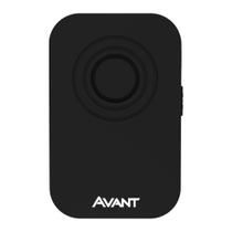 Campainha Digital com Tomada Sem Fio Preta Avant Campainha Digital com Tomada Sem Fio Preta Avant