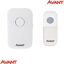 Campainha Digital sem Fio Tipo Pilhas Branco Avant