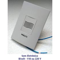 Campainha Eletrônica Residencial Embutir em Caixa 4x2" Bivolt Campainha Eletrônica Residencial Embutir em Caixa 4x2" Bivolt