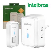Campainha Eletrônica Sem Fio Intelbras CIB 101 Branca Alcance 100m, Fácil Instalação Campainha Eletrônica Sem Fio Intelbras CIB 101 Branca Alcance 100m, Fácil Instalação