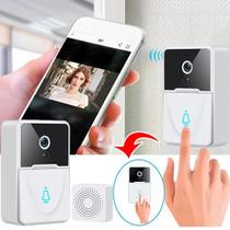 Campainha Eletrônico Doméstico Câmera HD 1080P Porta Wi-fi Segurança Campainha Eletrônico Doméstico Câmera HD 1080P Porta Wi-fi Segurança