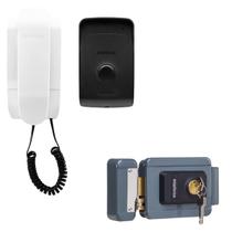 Campainha Intelbras Com Fio A Prova D'água Interfone e Fechadura Elétrica Fx2000 Campainha Intelbras Com Fio A Prova D'água Interfone e Fechadura Elétrica Fx2000