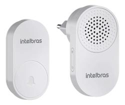 Campainha Intelbras Sem fio CIK102 Não Precisa de Bateria Branca Bivolt Campainha Intelbras Sem fio CIK102 Não Precisa de Bateria Branca Bivolt