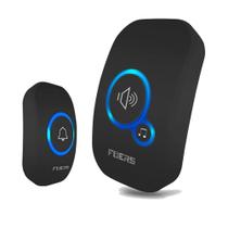 campainha inteligente S/Fio 433mhz 150m 32 música longa dist