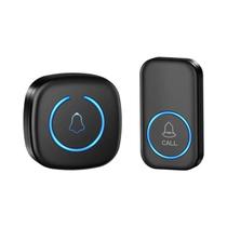 Campainha Inteligente Sem Fio À Prova d'Água Com Alcance De 300M, 60 Melodias, Kit De Campainha