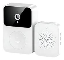 Campainha Interfone Wifi Com Audio/ Video Sem Fio Smart Cor Branco 127/220v