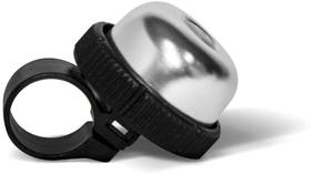 Campainha para Bicicleta com Suporte Acionamento Rotativo e Composição do Material em Plástico e Aço