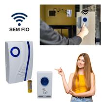 Campainha Residencial Domestica Uso interno/externo S/ fio Wireless Até 100 Metros B Campainha Residencial Domestica Uso interno/externo S/ fio Wireless Até 100 Metros B