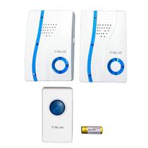 Campainha Residencial Sem Fio Dupla IT-Blue Modelo SD-177A Campainha Residencial Sem Fio Dupla IT-Blue Modelo SD-177A