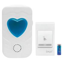 Campainha Residencial Sem Fio Prova D'agua 32 Toques Alcance