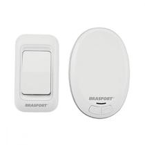 Campainha S/Fio Brasfort Pilha/Tom 7891 Bivolt Campainha S/Fio Brasfort Pilha/Tom 7891 Bivolt