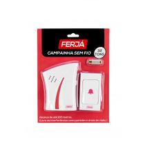 Campainha s/ fio ferja uso a pilha