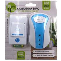 Campainha sem fio 32 toques a pilha / bivolt alcance 50m na cartela - HM COMERCIO