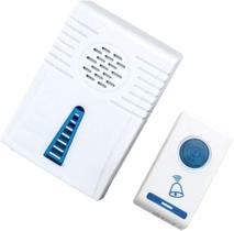 Campainha Sem Fio 32 Toques Led Wireless Bivolt 100 Metros