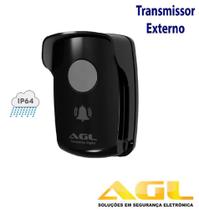 Campainha Sem Fio Agl Touch Wifi Cor Preto 50Mts Alcance (2841)