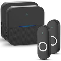 Campainha sem fio AIDA iluminada à prova d'água de 300 m de alcance