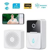 Campainha Sem Fio Câmera De Vídeo Wifi Audio Inteligente M9