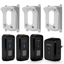 Campainha sem fio CIB 101 Com Protetor 3 entradas Intelbras Campainha sem fio CIB 101 Com Protetor 3 entradas Intelbras