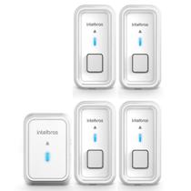 Campainha sem fio CIB 101 Intelbras Com 4 Modulos Externo