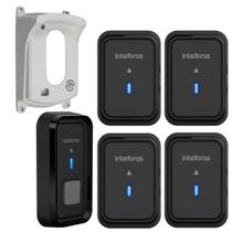 Campainha sem fio CIB 101 Para 4 salas e Protetor Intelbras