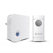 Campainha Sem Fio Com 01 Receptor Esa-Cs101 Elsys - Outra