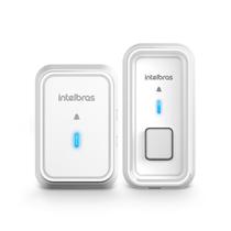 Campainha Sem Fio Com Bateria Cib 101 Branca Intelbras