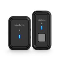 Campainha Sem Fio Com Bateria Cib 101 Preta Intelbras Campainha Sem Fio Com Bateria Cib 101 Preta Intelbras