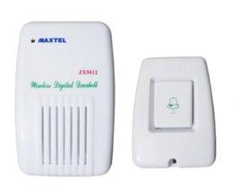 Campainha Sem Fio Digital Maxtel 80 Metros Distância Bivolt
