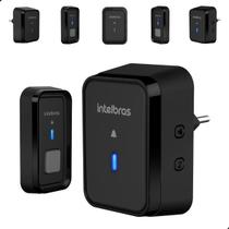 Campainha Sem Fio Intelbras CIB 101 Bateria Alta Performance Instalação Fácil Residencial Casa