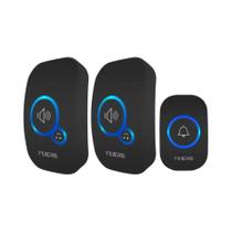 Campainha Sem Fio Inteligente À Prova d'Água Com 32 Melodias Alarme De Segurança Residencial Com