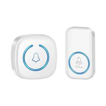 Campainha Sem Fio Inteligente Com 60 Toques, Silenciosa, Para Casa E Escritório, Plugue EUA/UE Campainha Sem Fio Inteligente Com 60 Toques, Silenciosa, Para Casa E Escritório, Plugue EUA/UE