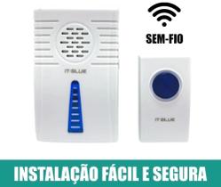 Campainha Sem Fio Longo Alcance Campainha Sem Fio Longo Alcance