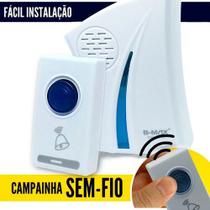 Campainha Sem Fio Longo Alcance Prova Dágua B-MAX-604