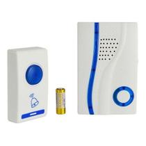 Campainha Sem Fio Longo Alcance Residencial Wireless Resistente Água Varios Toques - Zhishan