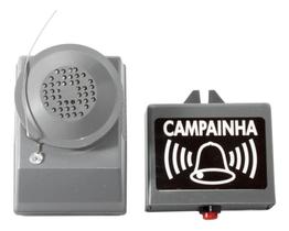 Campainha Sem Fio RS Eletrônicos Para 40m de Distância Bivolt Nacional