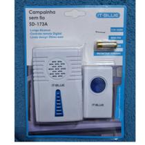 campainha sem fio sd-173A it blue campainha sem fio sd-173A it blue