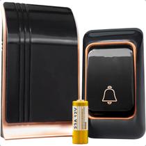 Campainha Sem Fio Wireless Resiencial 38 toques Longo Alcance Prova Dágua Bivolt