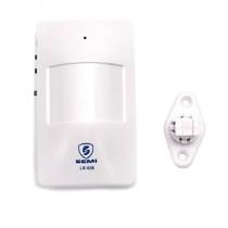 Campainha Sensor De Presença Anunciador Ding Dong 32 Toques