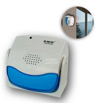 Campainha Sensor De Presença Detector Loja Sala Casa Sonoro Anunciador