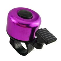 Campainha sininho buzina trim p/ bicicleta roxo 2,3cm Campainha sininho buzina trim p/ bicicleta roxo 2,3cm