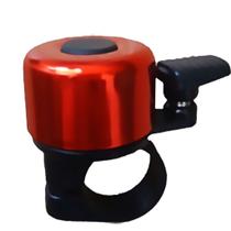 Campainha sininho buzina trim p/ bicicleta vermelho