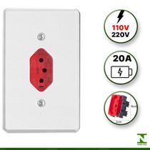 Campainha tipo cigarra 127v/220v p/ embutir externamente