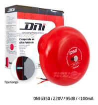 Campainha Tipo Gongo De Alta Potência - 220v - Dni6350